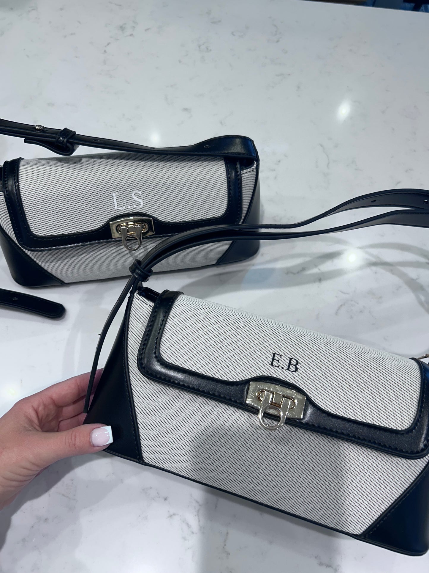 Luxury Personalised PU Shoulder Bag