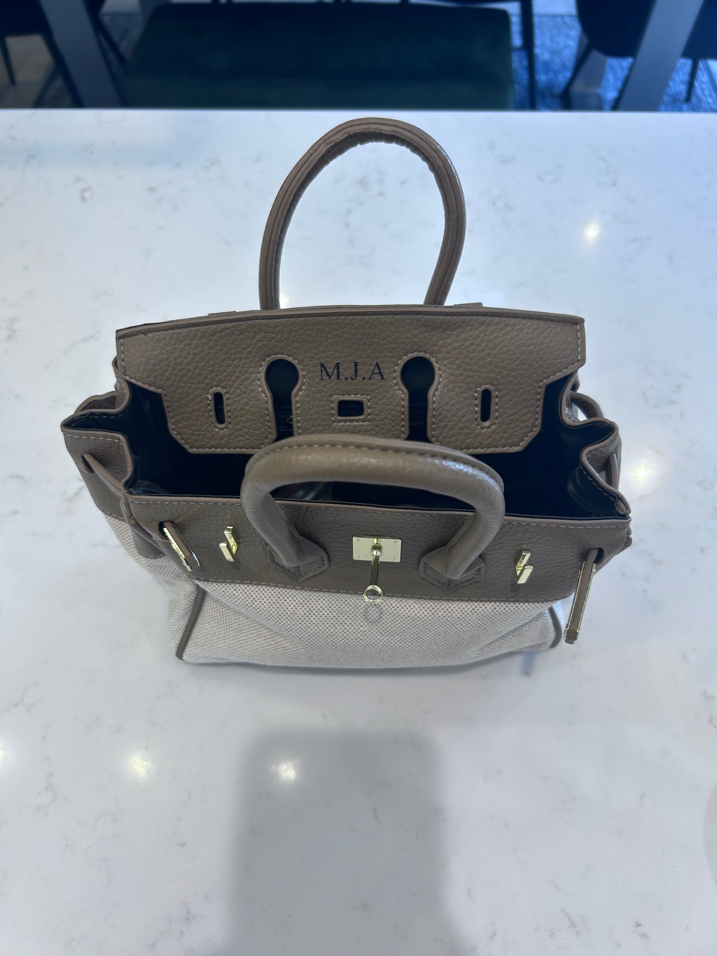 Luxury Personalised Leather Bag