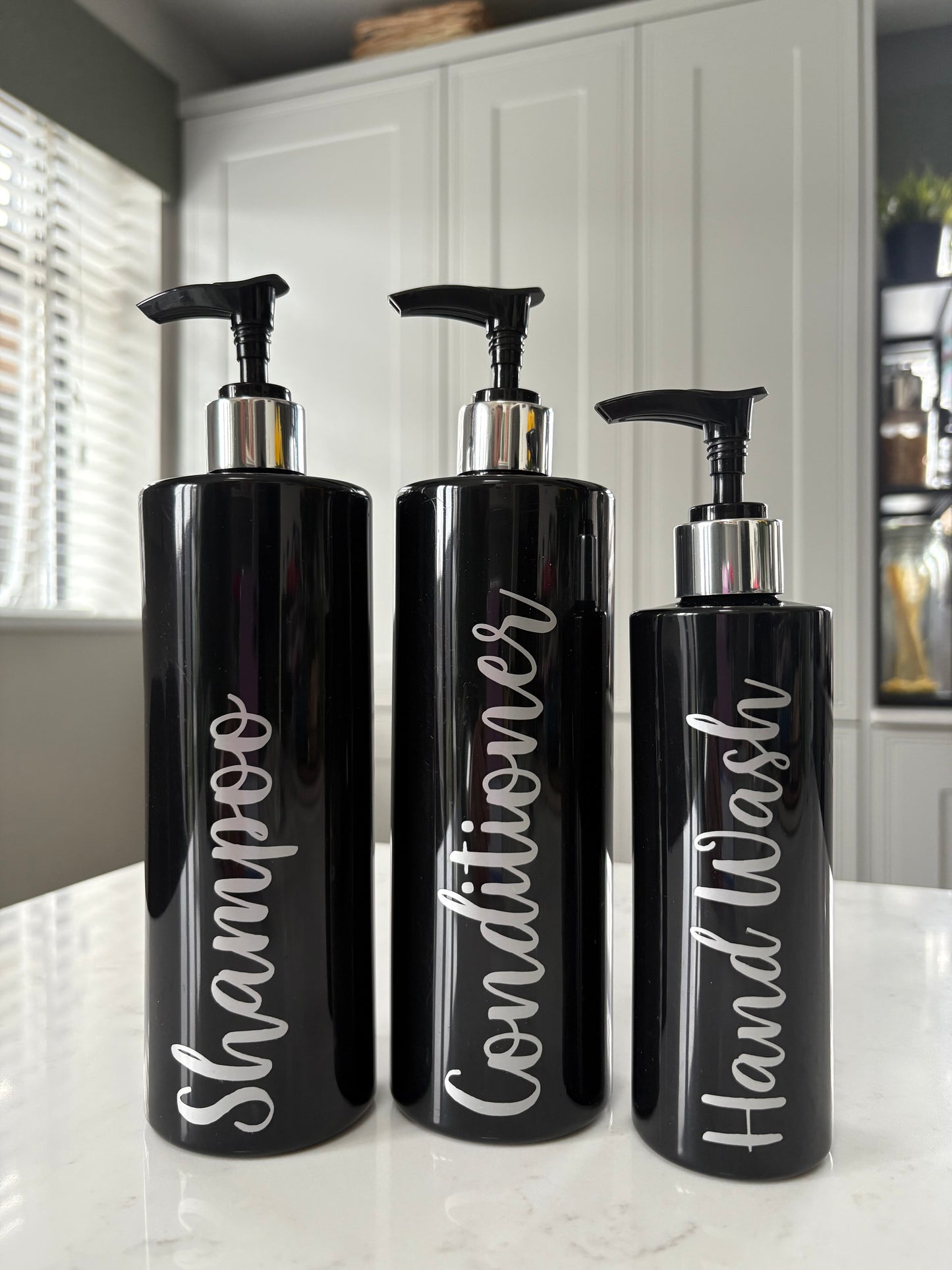 Set of 3 personalised bottles