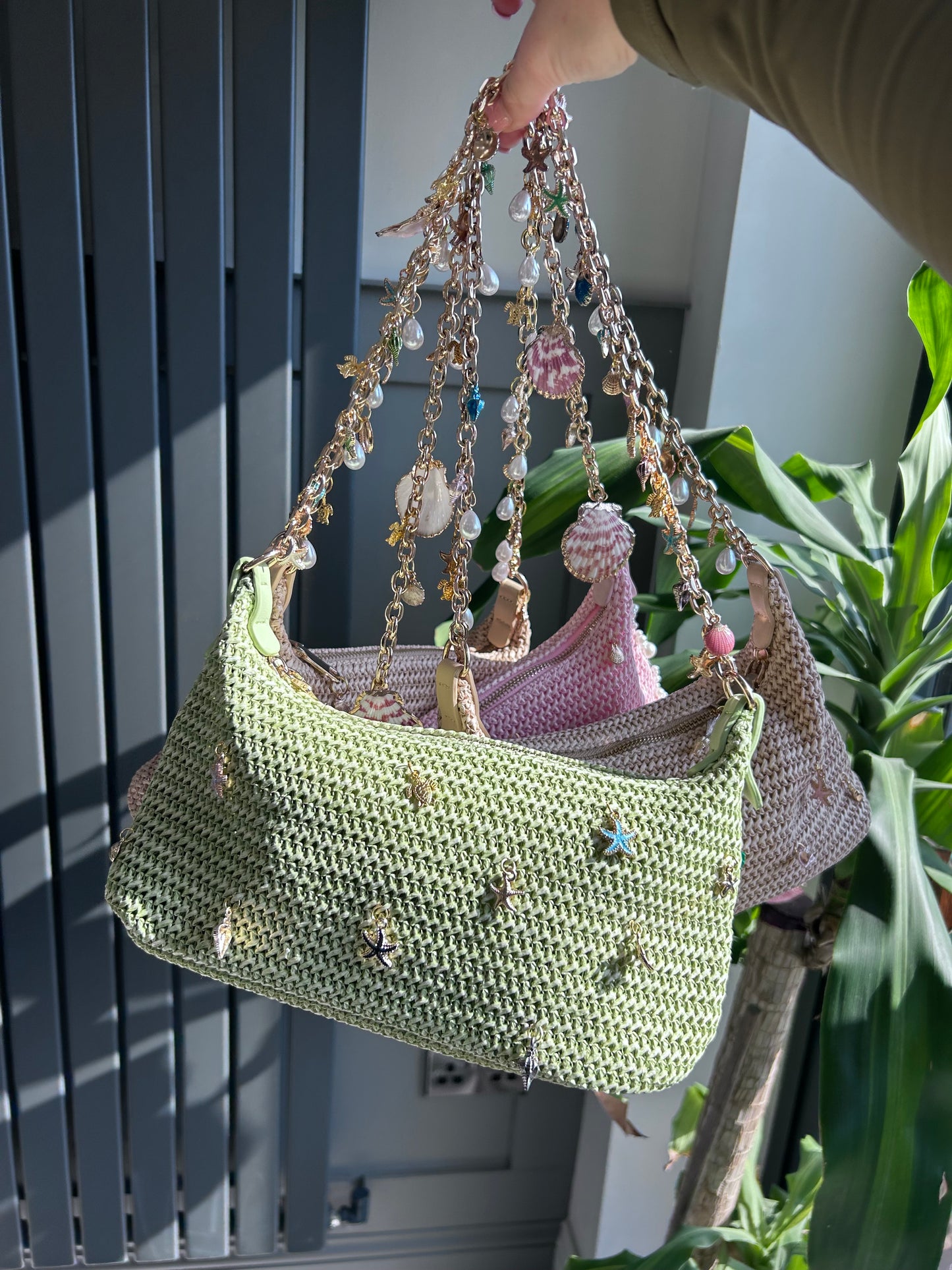 Hand Crafted Charm Bag