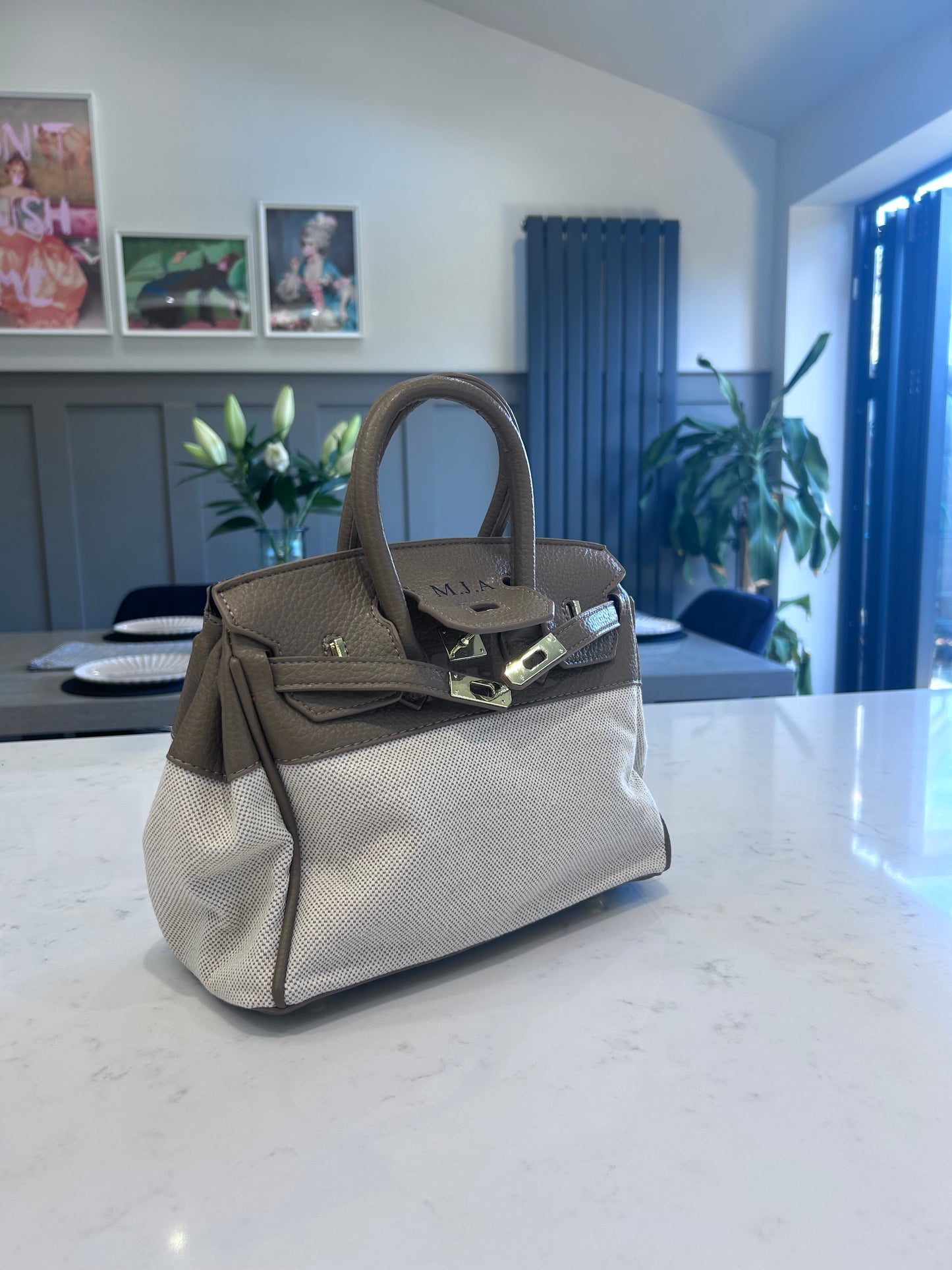 Luxury Personalised Leather Bag