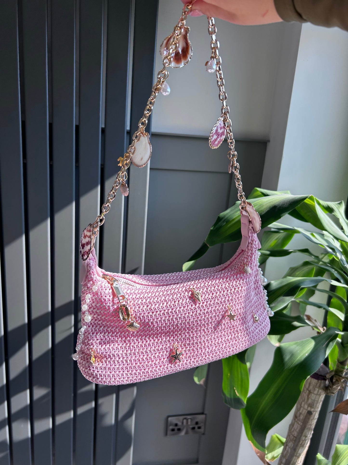 Hand Crafted Charm Bag