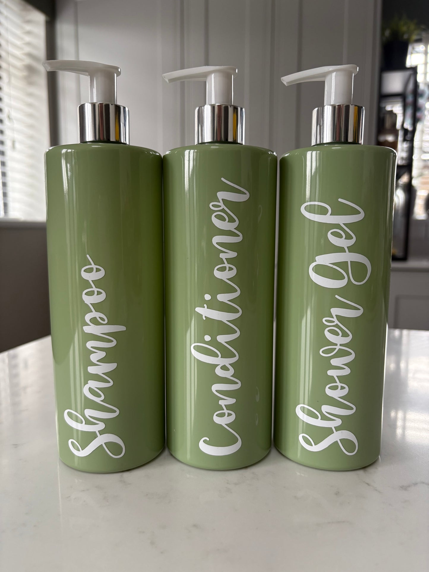 Set of 3 personalised bottles
