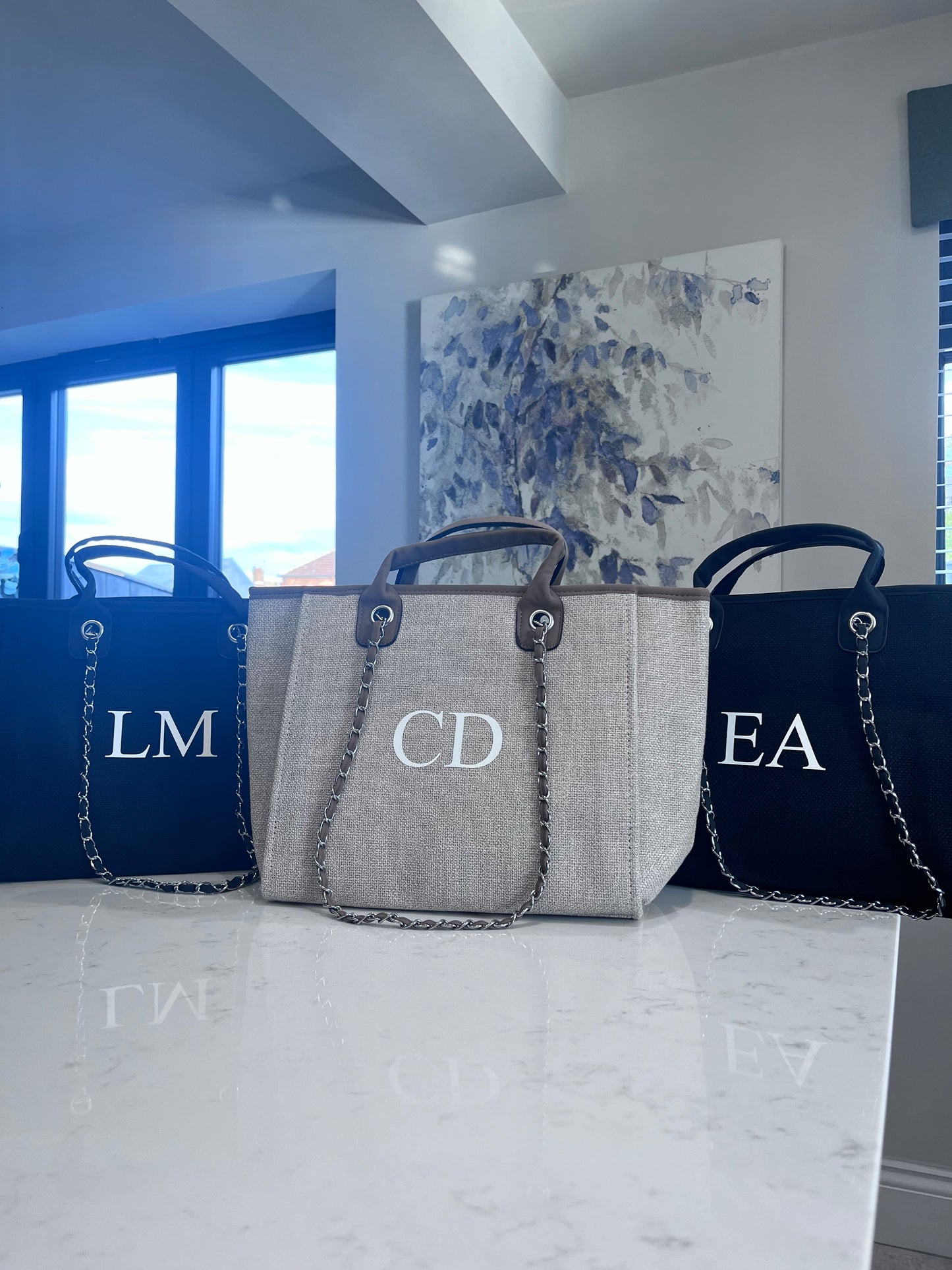 Large Personalised Canvas bag