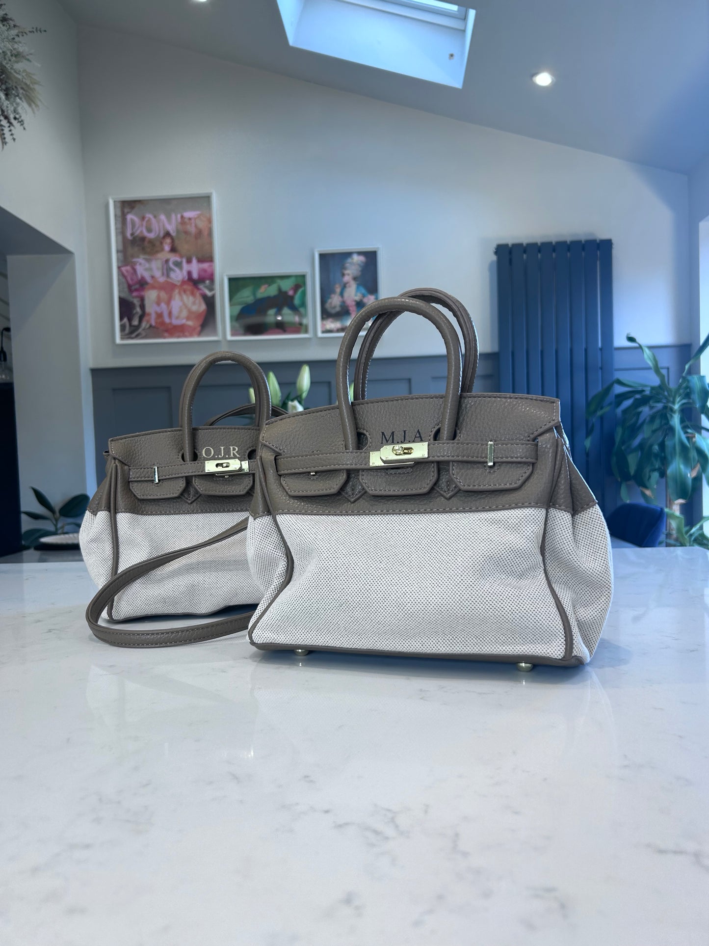 Luxury Personalised Leather Bag