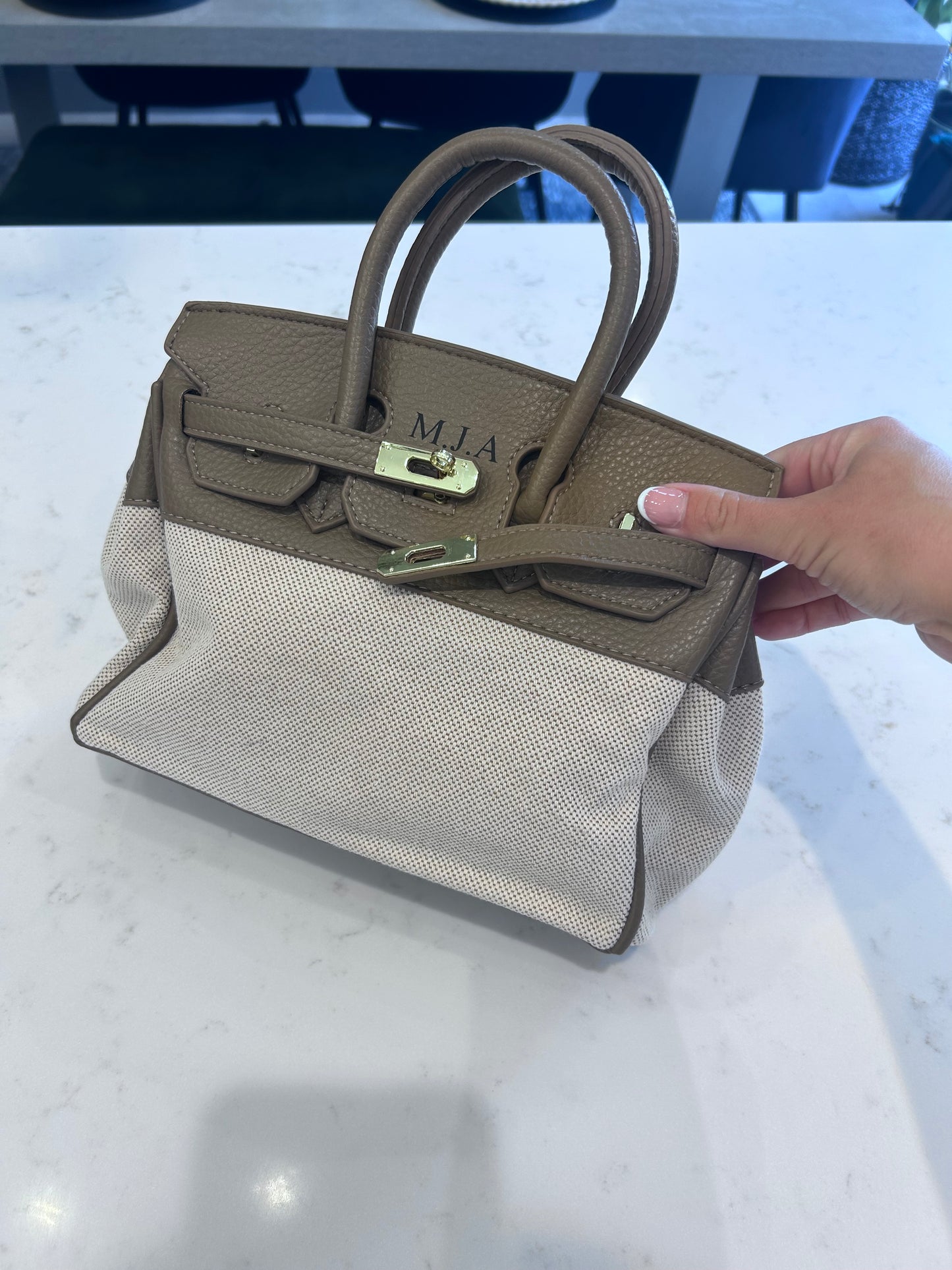 Luxury Personalised Leather Bag