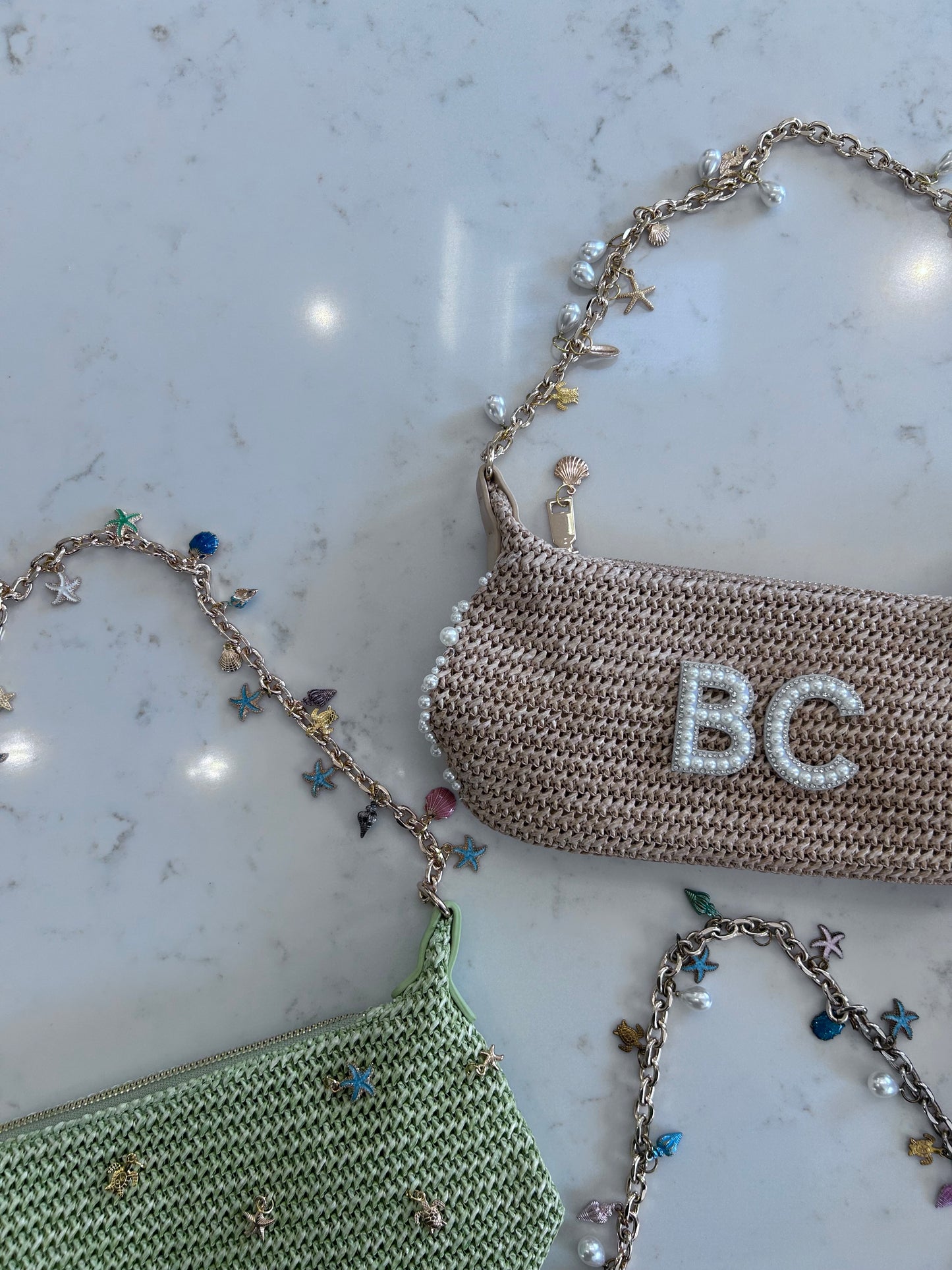 Hand Crafted Charm Bag