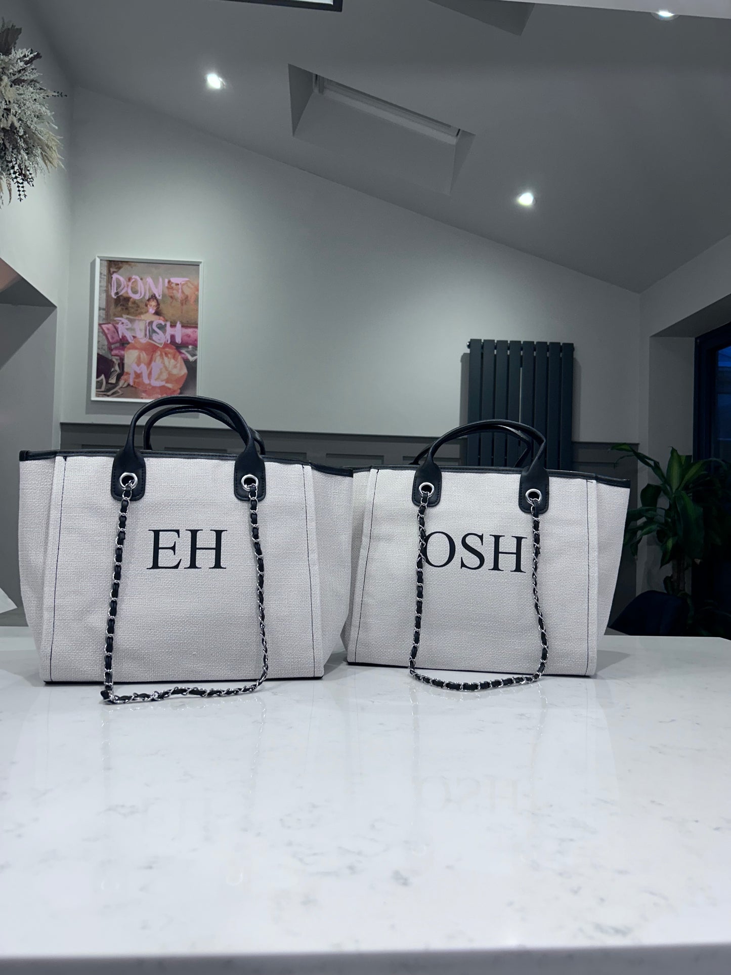2 Large Personalised Bags