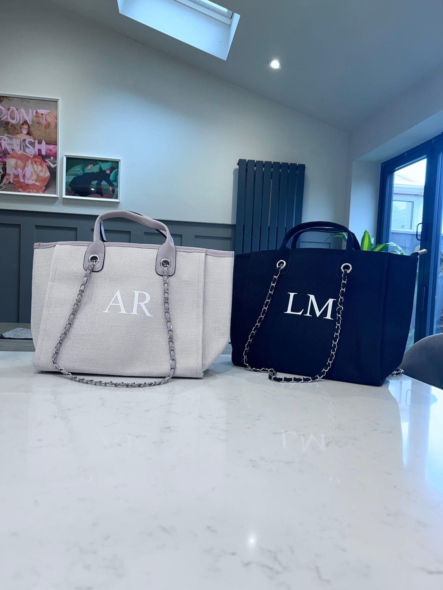 2 Large Personalised Bags