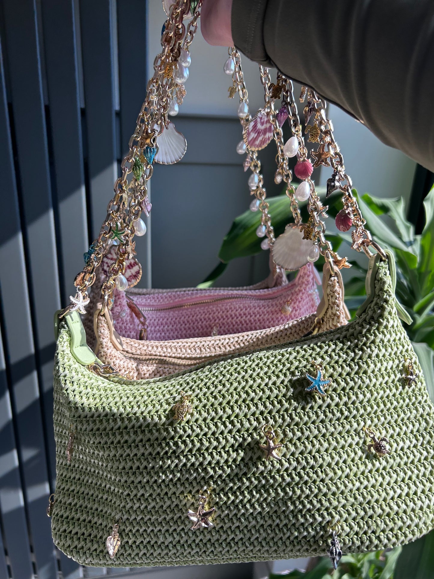 Hand Crafted Charm Bag