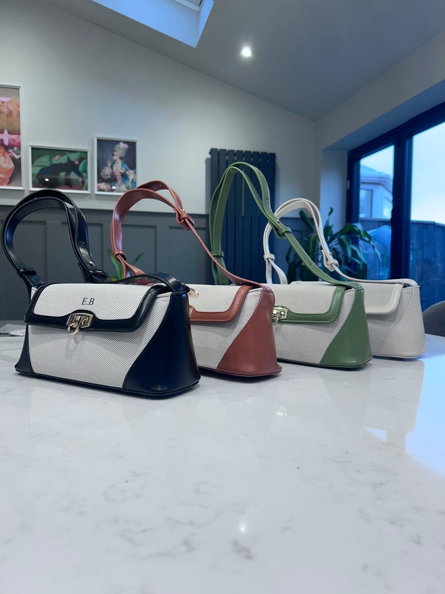Luxury Personalised PU Shoulder Bag