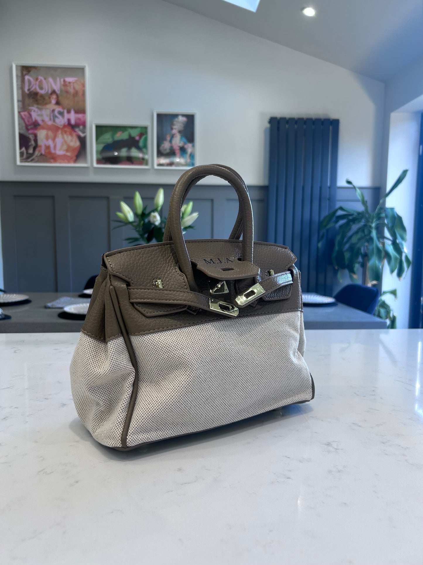 Luxury Personalised Leather Bag