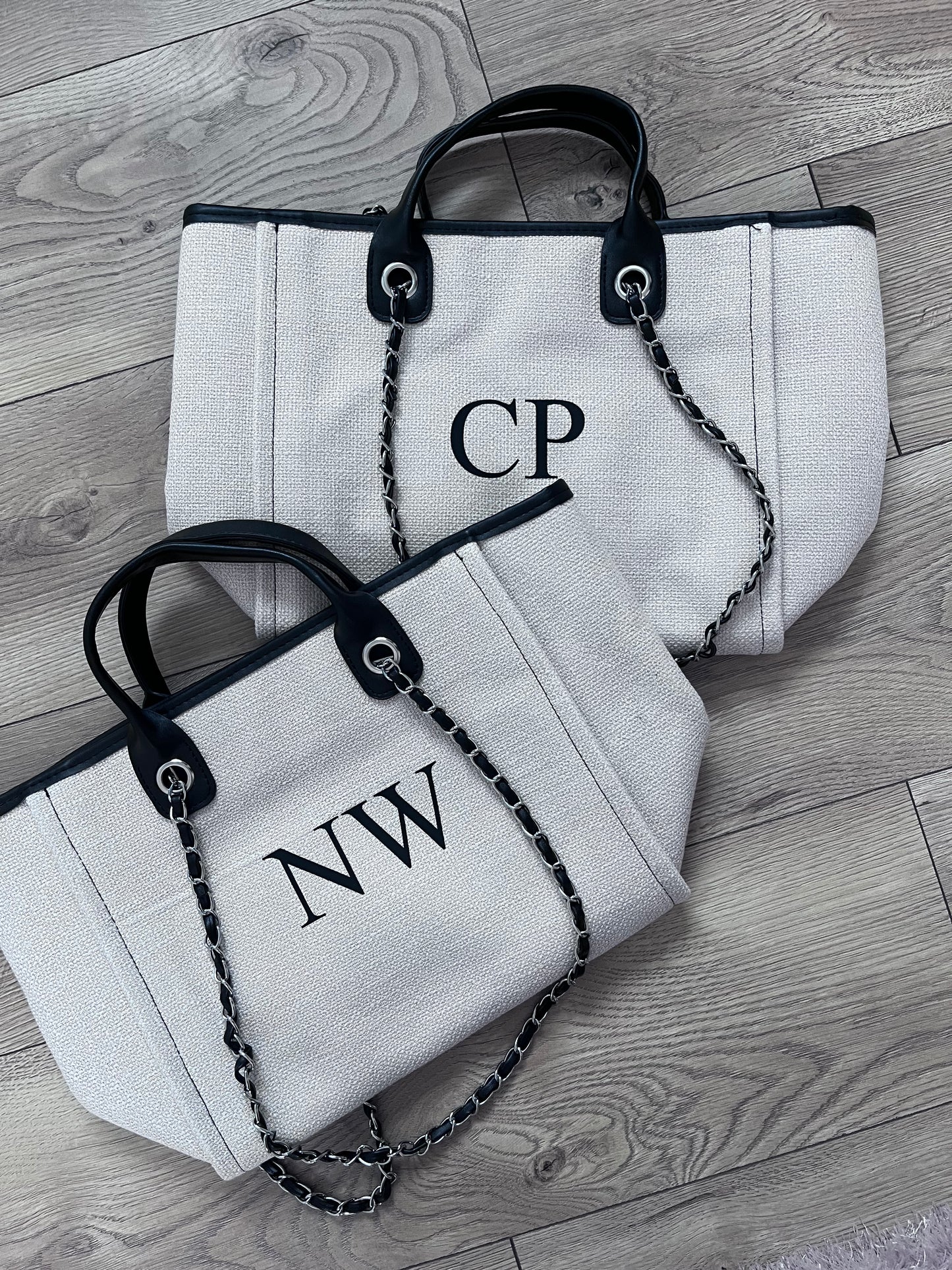 2 Large Personalised Bags