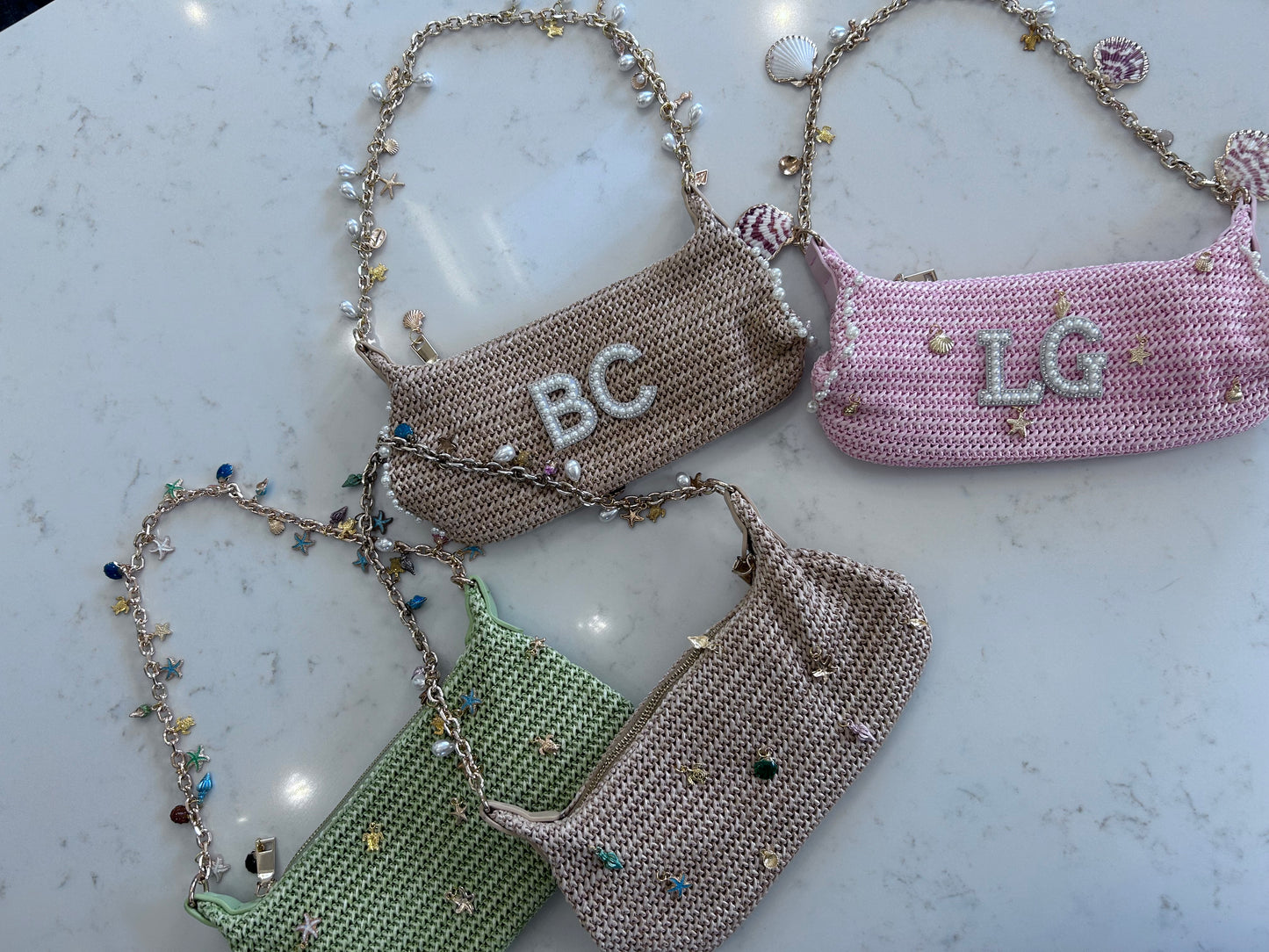 Hand Crafted Charm Bag