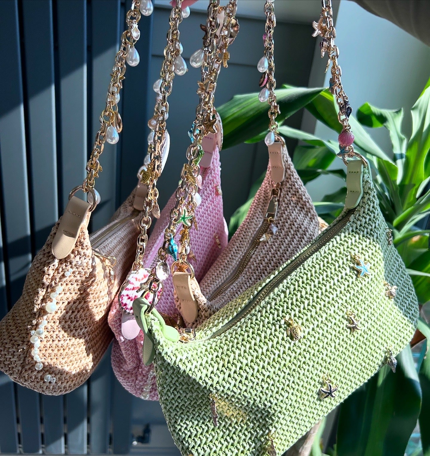 Hand Crafted Charm Bag