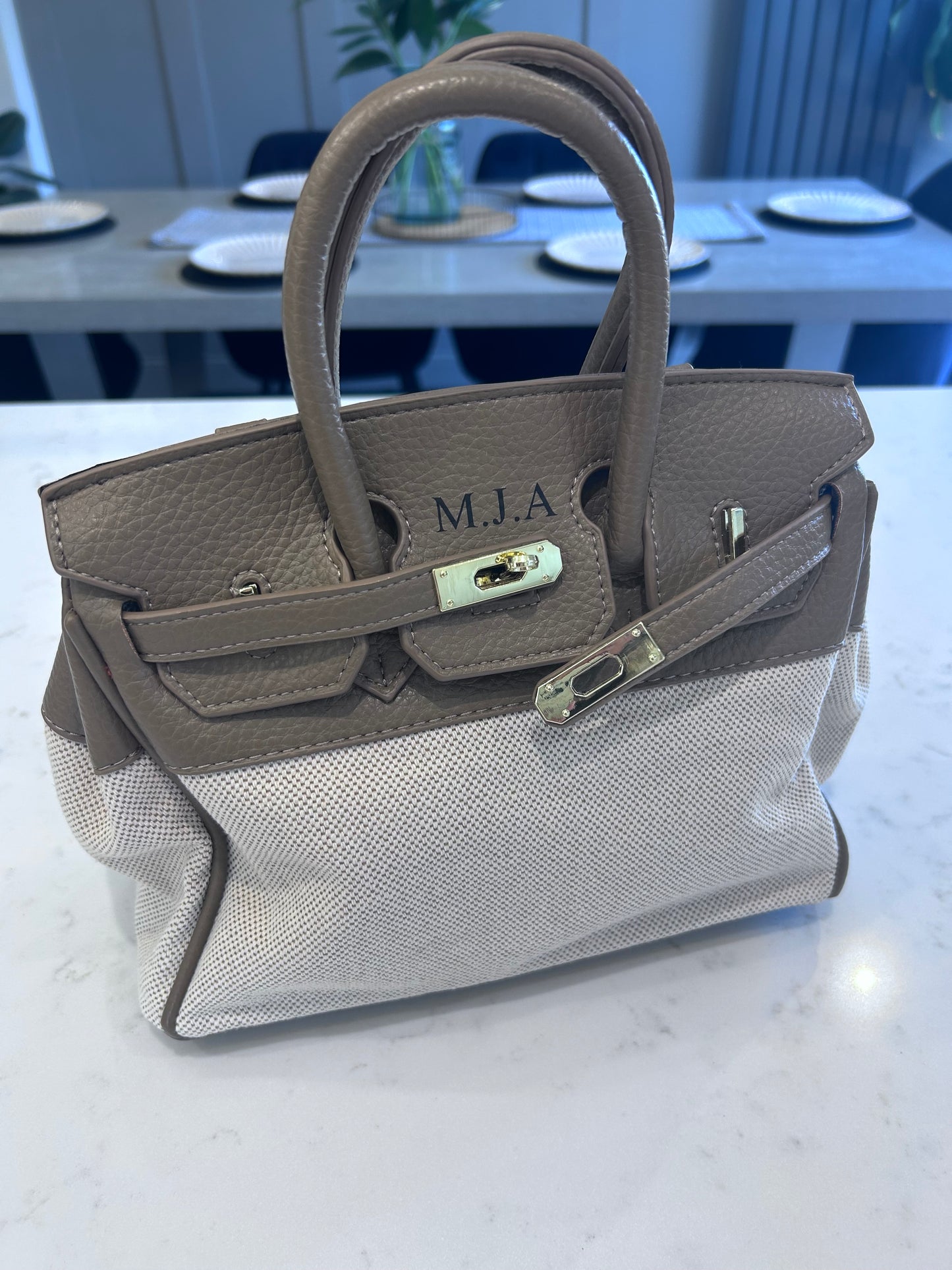 Luxury Personalised Leather Bag